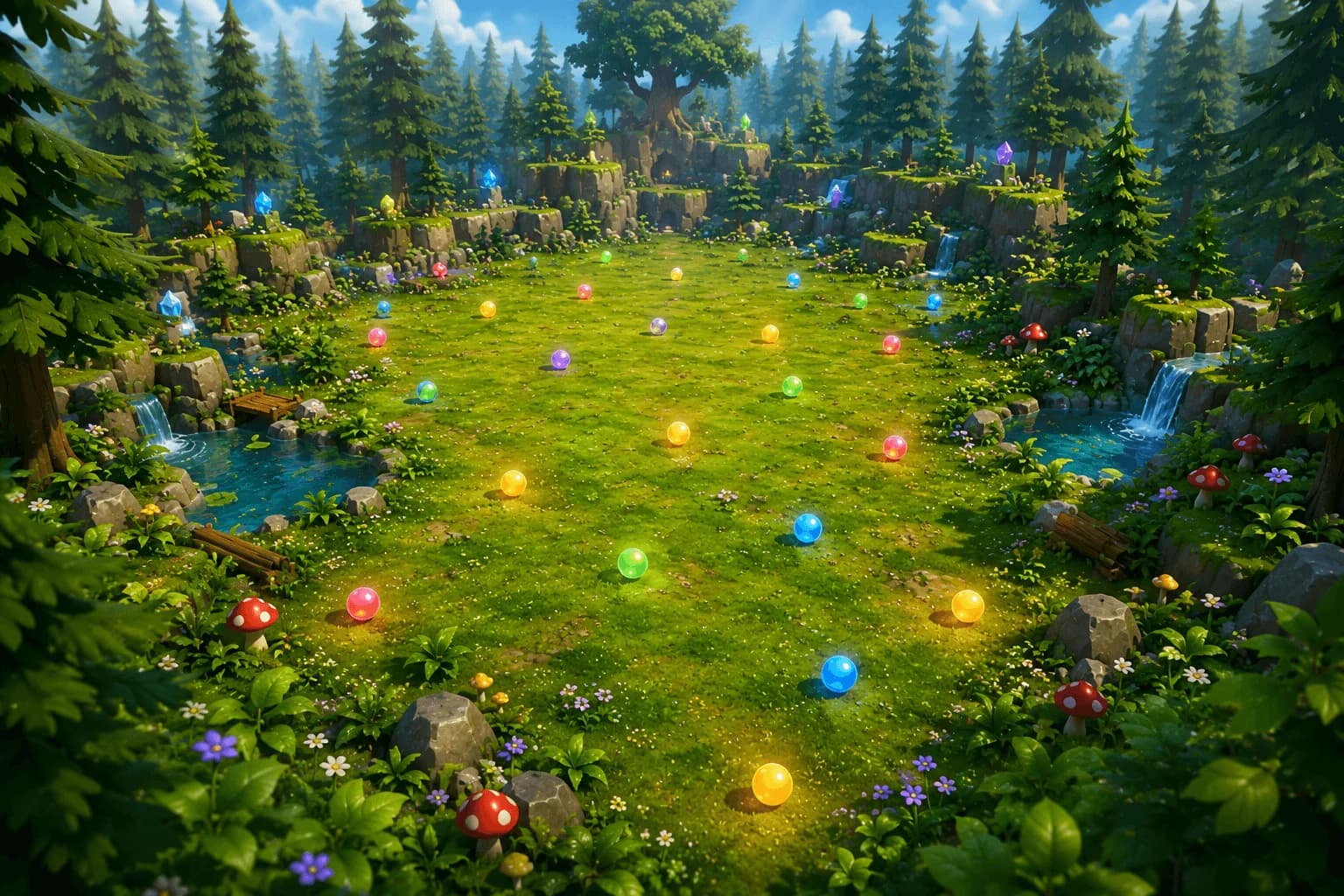 Ambient Landscape Background